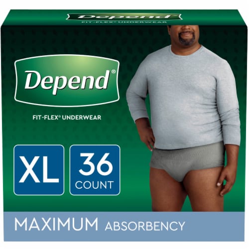 Depends Mens Size Chart