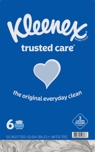 Kleenex 2-Ply Facial Tissue Perspective: front