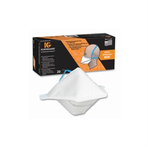 N95 Respirator, Regular Size, 20/Box