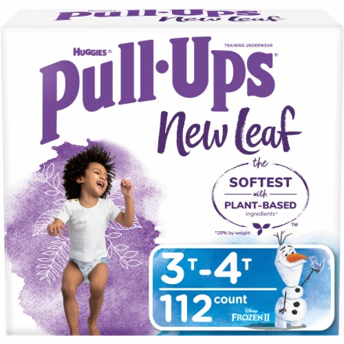 Pull-Ups New Leaf Boys' Potty Training Pants, 3T-4T (32-40 lbs