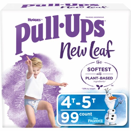 Pull-Ups® New Leaf 4T-5T Boys Training Pants Huge Pack Perspective: front