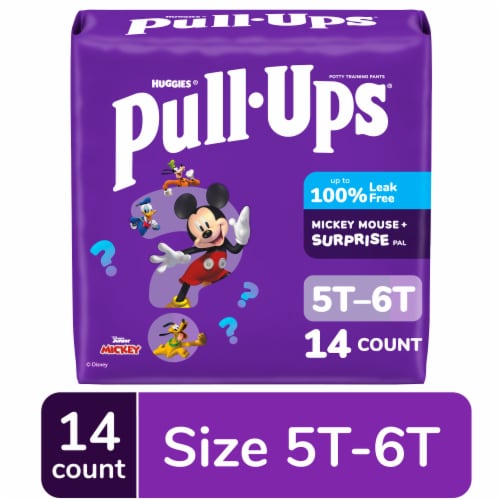 Pull-Ups Boys' Potty Training Pants, 5T-6T (46+ lbs) Perspective: front