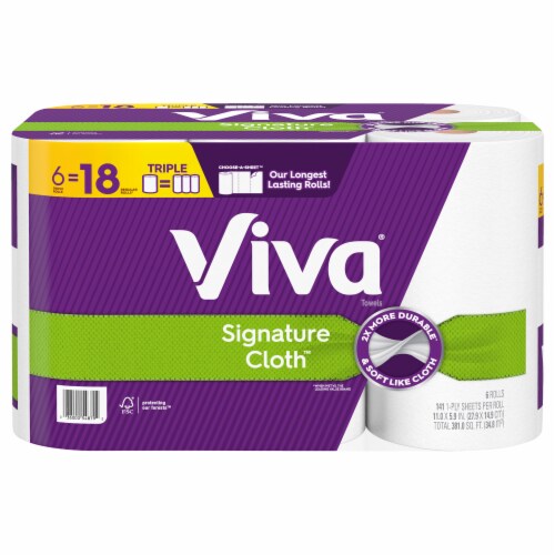 Viva® Signature Cloth Paper Towels Perspective: front