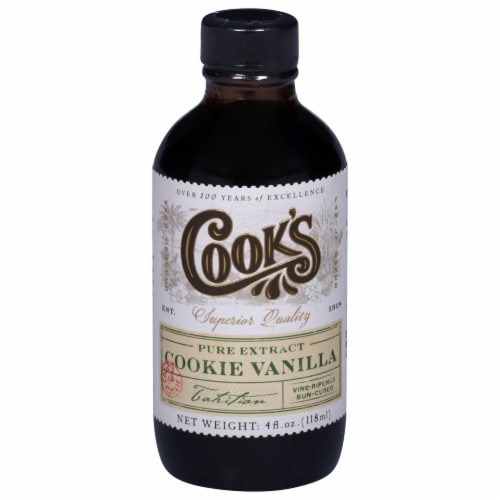 Cook's Pure Cookie Vanilla Extract Perspective: front