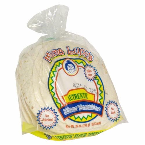 Mama Lupe's Fajita Size Flour Tortillas Perspective: front