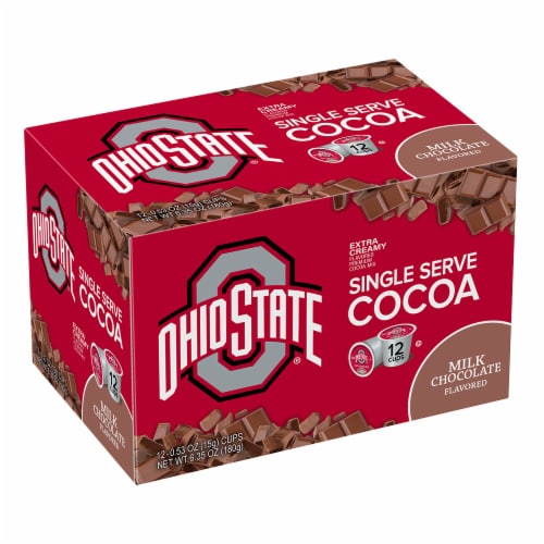 Ohio State University® Milk Chocolate Hot Cocoa K-Cup® Pods Perspective: front