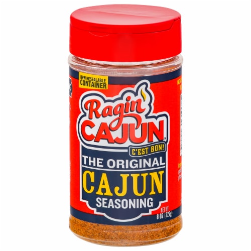 Ragin' Cajun™ Fixin's Original All Purpose Cajun Seasoning Perspective: front