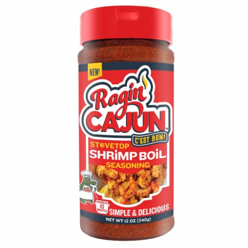 Ragin' Cajun® Stovetop Shrimp Boil Seasoning Perspective: front