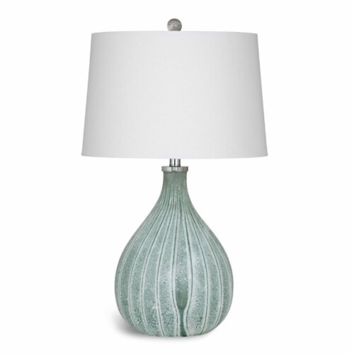 Sea glass table lamp deals