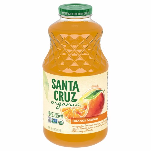Santa Cruz Organic® Orange Mango Juice Perspective: front