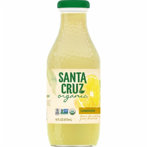 Santa Cruz Organic Lemonade Perspective: front
