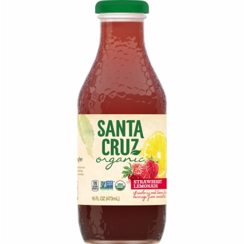 Santa Cruz Organic® Strawberry Lemonade Perspective: front