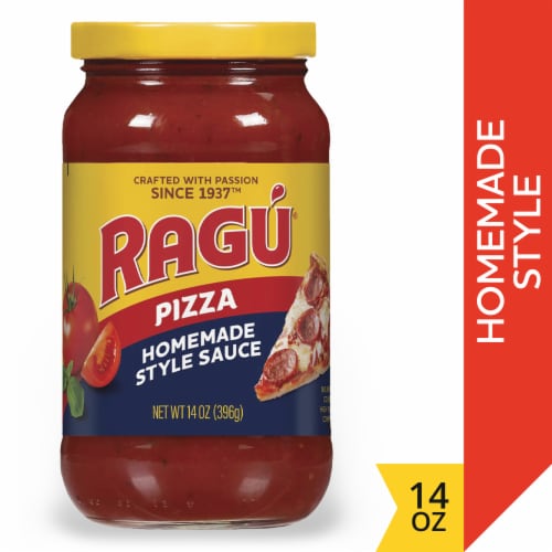 Ragu Homemade Style Pizza Sauce Perspective: front