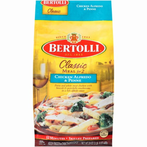 Bertolli Chicken Alfredo & Penne Perspective: front