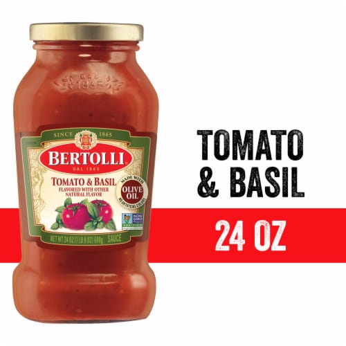 Bertolli® Tomato & Basil Pasta Sauce Perspective: front