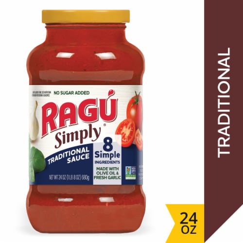 Ragu® Simply Traditional Pasta Sauce Perspective: front
