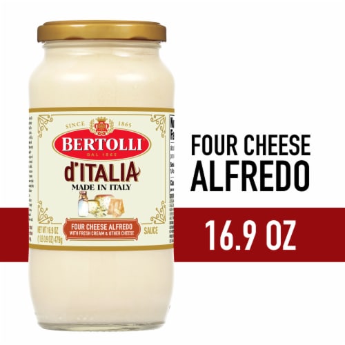 Bertolli® d'Italia Four Cheese Alfredo Sauce Perspective: front
