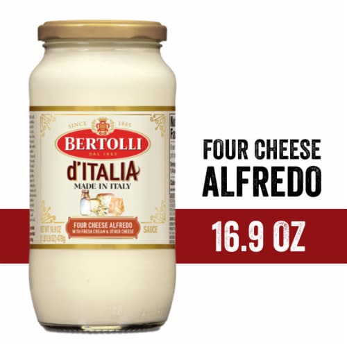 Bertolli® d'Italia Four Cheese Alfredo Sauce Perspective: front