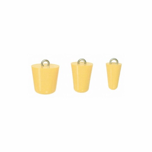 Pig Drain Plug Kit,Yellow  PLR207 Perspective: front