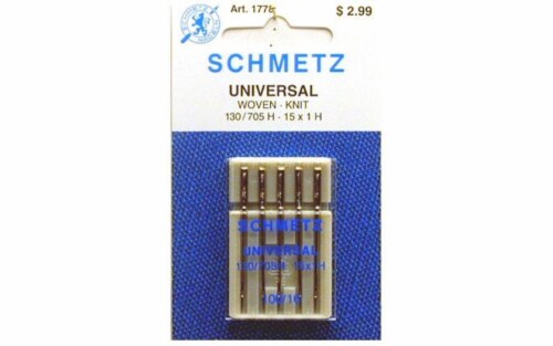 Schmetz Universal Sewing Machine Needles, 10 Count 