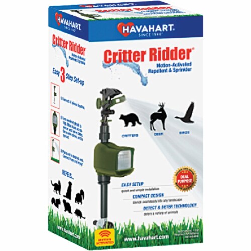 Havahart Critter Ridder Sprinkler Animal Repeller For Outdoor Pests