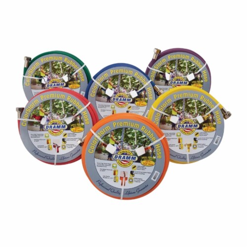 Dramm 7008085 0.5 in. x 25 ft. Colorstorm Commercial Assorted 
