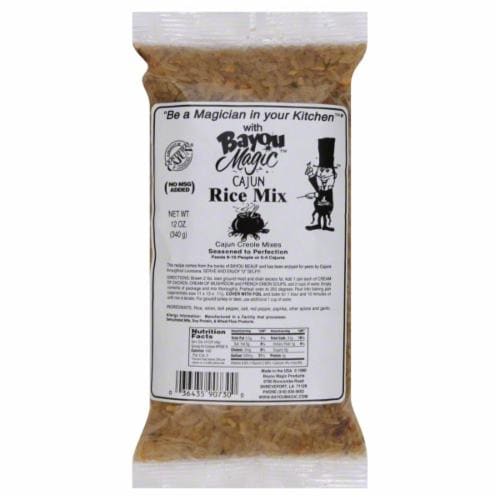 Bayou Magic Cajun Rice Mix Perspective: front