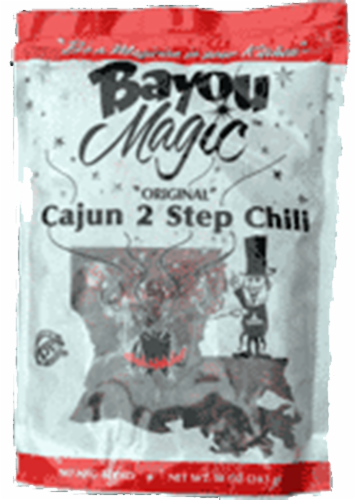 Bayou Magic Cajun 2 Step Chili Perspective: front