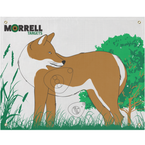New Morrell Targets Polypropylene Archery Target Face, Coyote Perspective: front