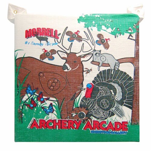 New Morrell Youth Archery Arcade Field Point Archery Bag Target Perspective: front