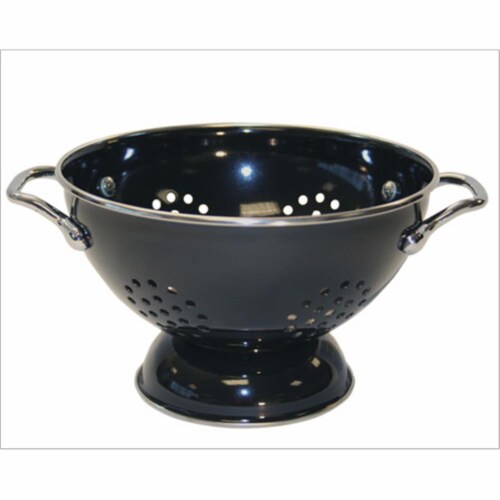 Reston Lloyd 08100 Calypso Basics 1.5qt Colander  Black Perspective: front