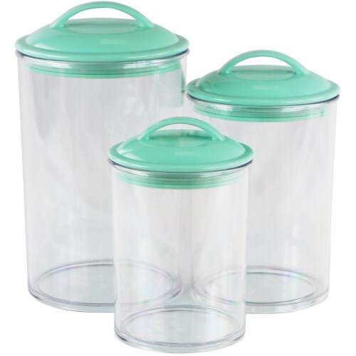 6pc Acrylic Canister Set - Seafoam – Reston Lloyd