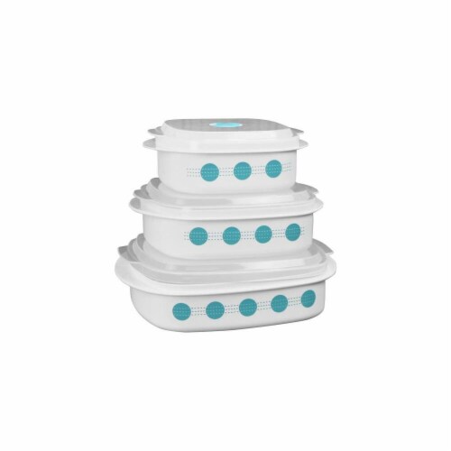 Reston Lloyd  Microwave Cookware & Storage, South Beach - 6 Piece Perspective: front