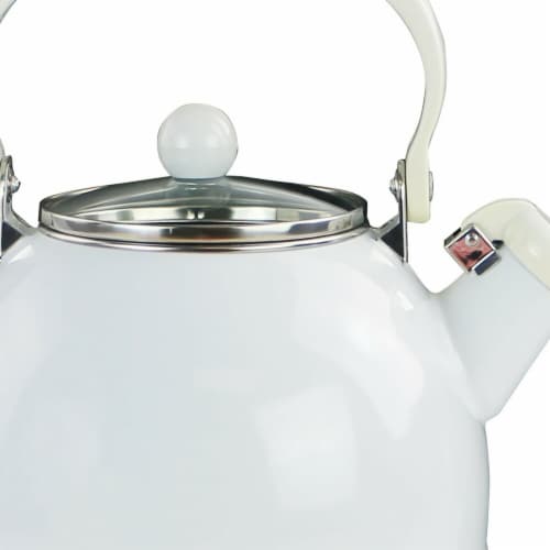 Whistling Tea Kettle White