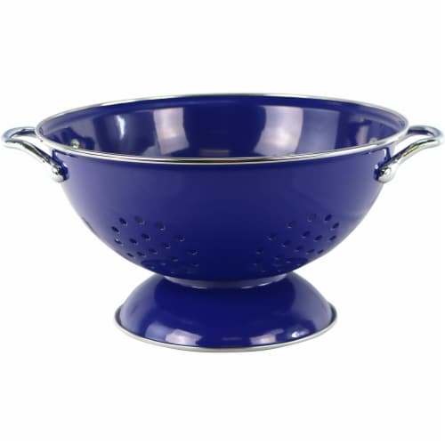 Reston Lloud 80705 Calypso Basics 3qt Colander  Indigo Perspective: front