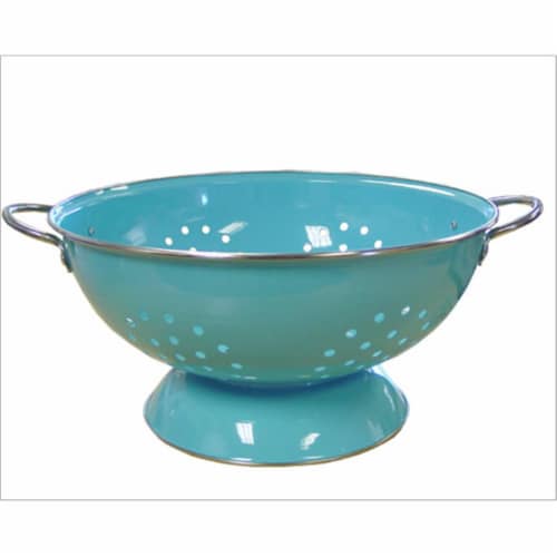 Reston Lloud 89702 Calypso Basics 7 qt Colander  Turquoise Perspective: front