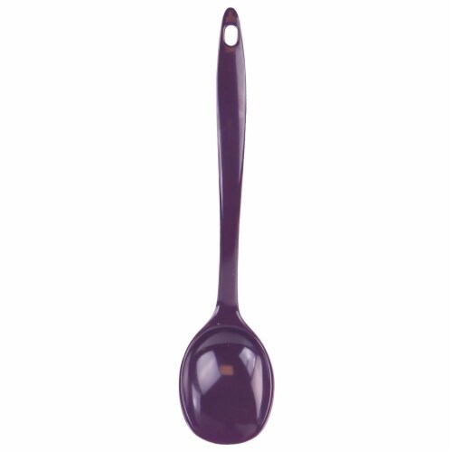 Reston Lloyd Melamine Spoon Set- Plum Perspective: front