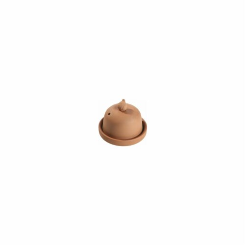 Reston Lloyd Romertopf- German Made, Garlic Baker Perspective: front