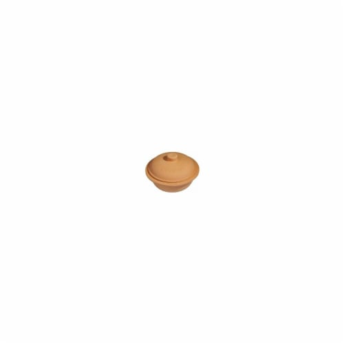 Reston Lloyd Romertopf - German Made, Large Round Casserole Perspective: front