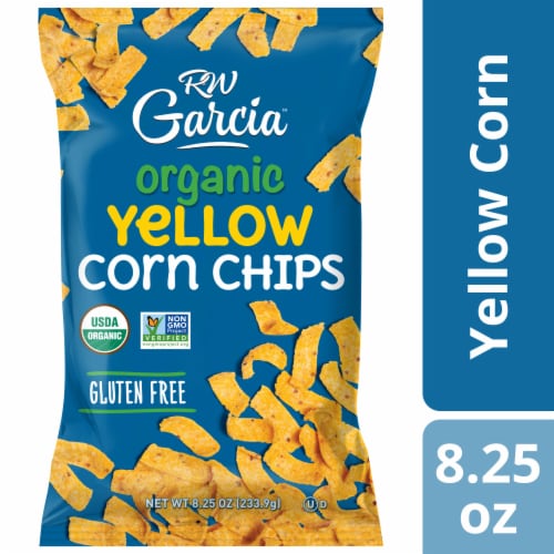 RW Garcia™ Organic Yellow Corn Chips Perspective: front