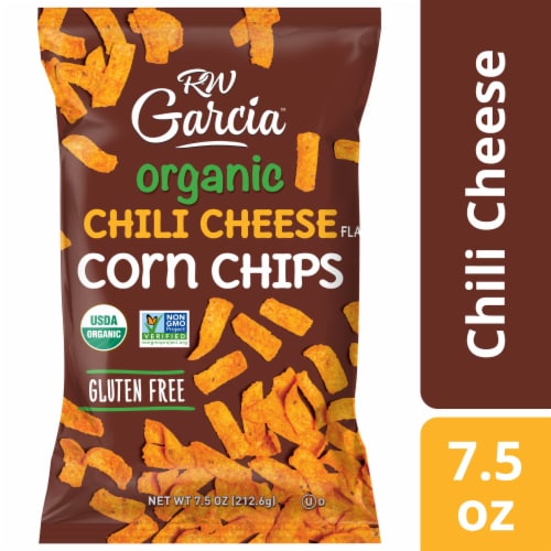 RW Garcia™ Organic Chili Cheese Corn Chips Perspective: front