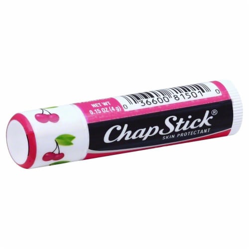 Chapstick Classic Cherry Lip Balm SPF 4 Perspective: front