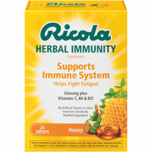 Ricola Natural Herb Cough Drops Honey-Herb - 24ct