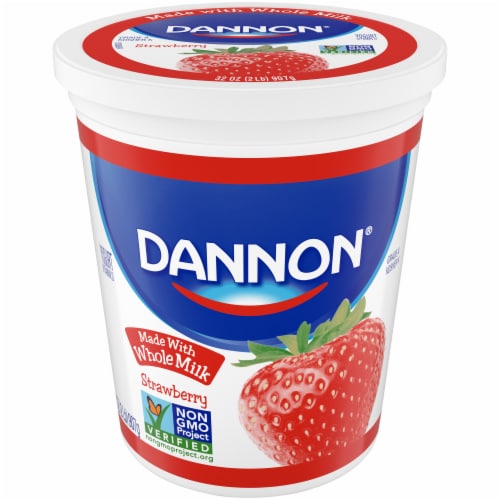 Dannon® Strawberry Yogurt, 32 oz Fred Meyer