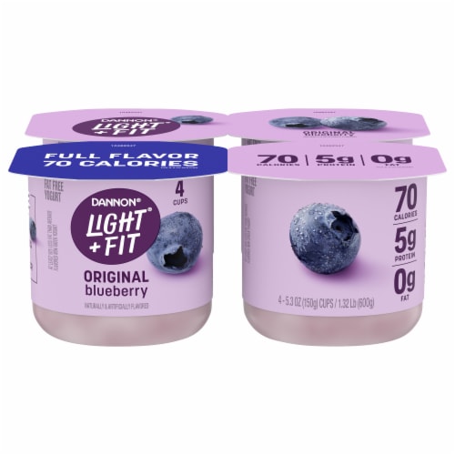 Fit Brilliant Blueberry Nonfat Yogurt