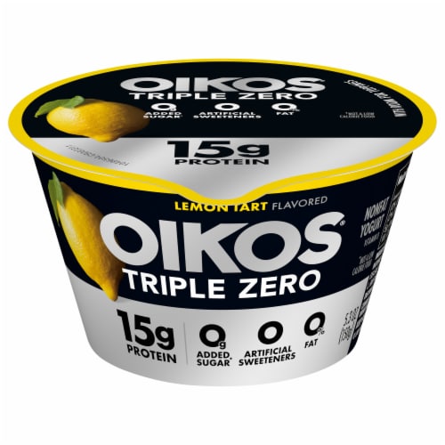 Oikos® Triple Zero Lemon Tart Greek Yogurt Cup