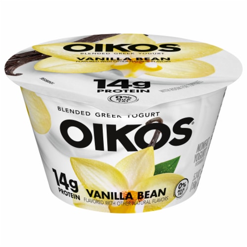 Oikos® Vanilla Blended Greek Yogurt Perspective: front