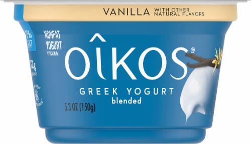 Oikos Vanilla Blended Greek Yogurt 5