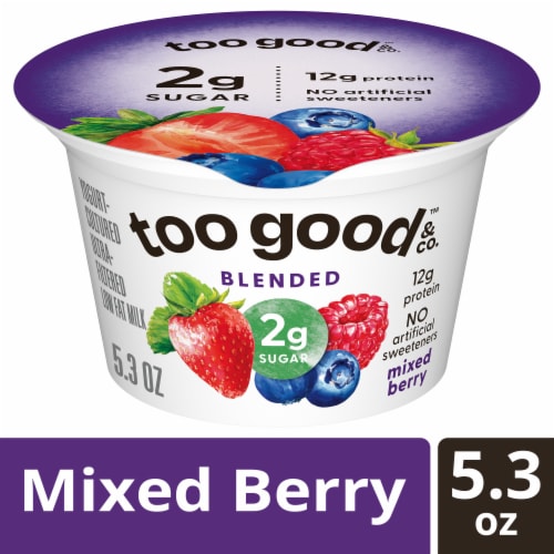 Oikos® Triple Zero Mixed Berry Protein Nonfat Greek Yogurt Cup