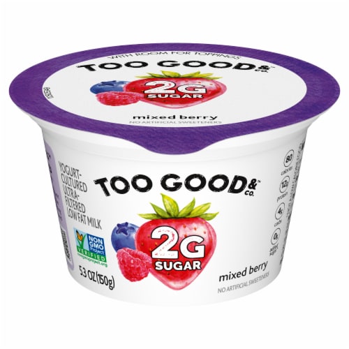 Two Good™ Mixed Berry Lowfat Greek Yogurt Cup Perspective: front